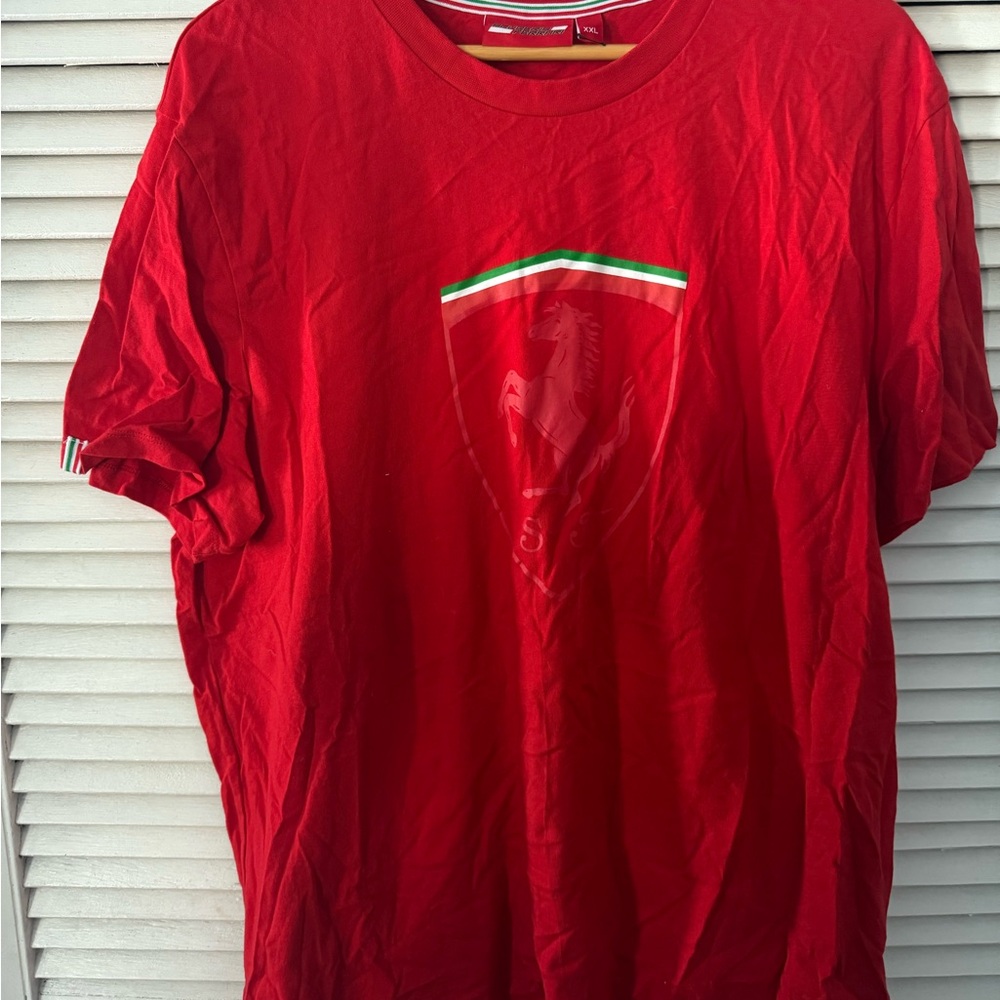 Scuderia Ferrari Red Short Sleeve Tee
